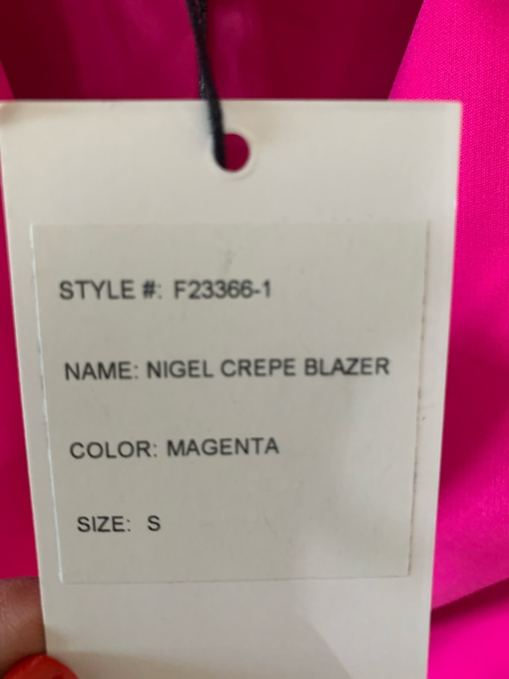 Generation Love Hot Pink Double-Button Blazer - Picture 10 of 11